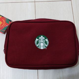 スターバックスコーヒー(Starbucks Coffee)のスタバ　【最終値引】ホリデー　クリスマスブレンドポーチのみ(ボディーバッグ)