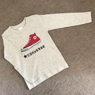 ☆値下げ☆ コンバース  ロンT  110(Tシャツ/カットソー)