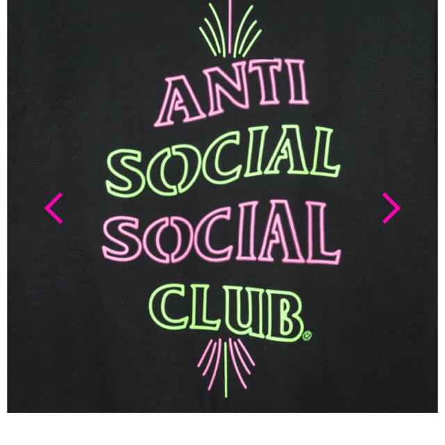 anti social social club 777 Black Hoodie