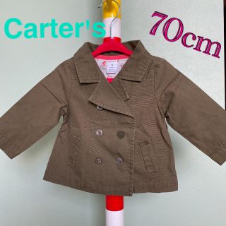 カーターズ(carter's)のショート トレンチコート ベビー 女の子  ジャケット　アウター　長袖(ジャケット/コート)