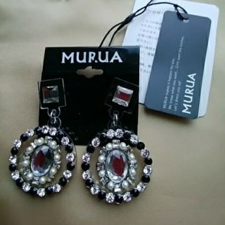 ムルーア(MURUA)の⭐新品未使用⭐MURUAピアス(ピアス)