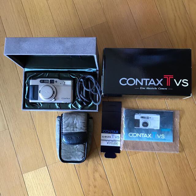 【実写・動作確認済み】CONTAX TVS データバック付き　フィルムカメラ