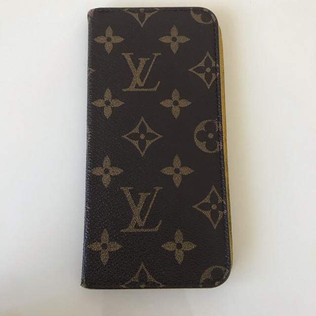 LOUIS VUITTON - ルイヴィトン  フォリオ  スマホカバー　iPhone 8プラス　の通販