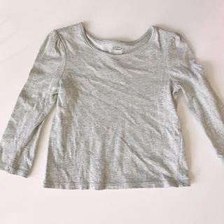 オールドネイビー(Old Navy)のOLD NAVY ロンT グレー(Ｔシャツ)