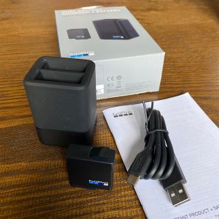 ゴープロ(GoPro)のGoPro  DUAL BATTERY CHARGER ＋ BATTERY(バッテリー/充電器)