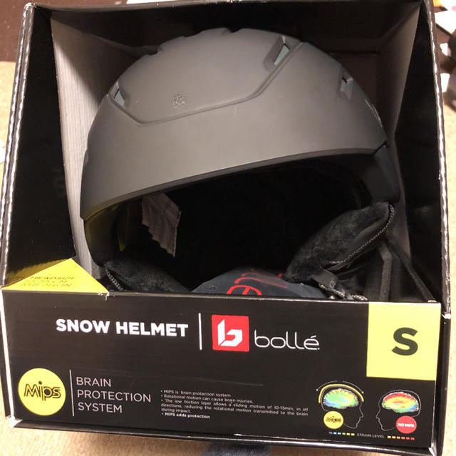 bolle(ボレー)の新品 大人用 bolle ボレー スキー スノボ ヘルメット サイズS Mips スポーツ/アウトドアのスノーボード(ウエア/装備)の商品写真