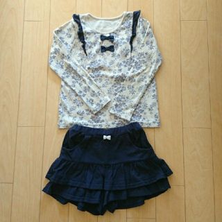 フェリシモ(FELISSIMO)のフェリシモ セットアップ 130(Tシャツ/カットソー)