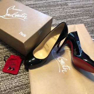 クリスチャンルブタン(Christian Louboutin)の新品未使用クリスチャンルブタン　パンプス　36 黒　ブラック(ハイヒール/パンプス)