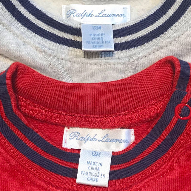 POLO RALPH LAUREN(ポロラルフローレン)のヨシ様専用　ラルフローレン 80cm トレーナーセット キッズ/ベビー/マタニティのベビー服(~85cm)(トレーナー)の商品写真