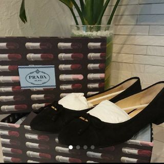 プラダ(PRADA)の売り切りsale♥️プラダ フラット  ルイヴィトン シャネル ミュウミュウ (バレエシューズ)