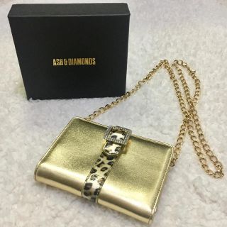 アッシュアンドダイアモンド(ASH&DIAMONDS)の【新品未使用】ASH&DIAMONDS トラベルウォレット 機内販売限定(財布)