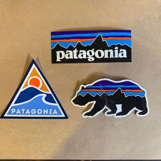 パタゴニア(patagonia)のパタゴニア　ステッカー 3種セット(ステッカー)