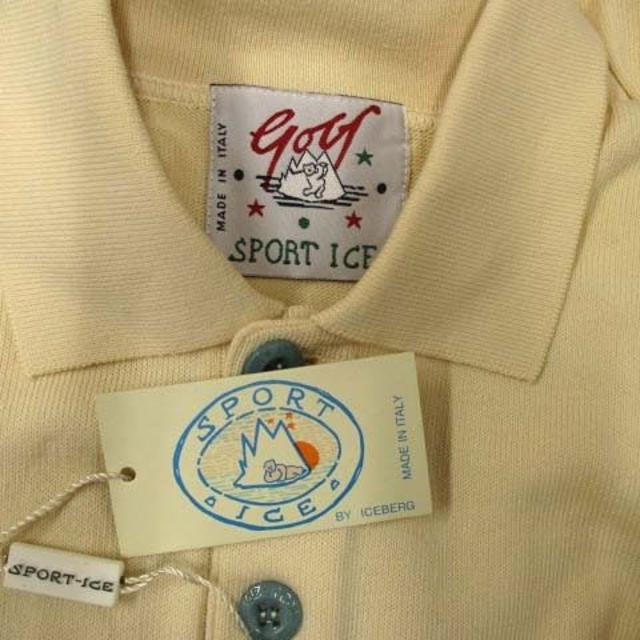 ICEBERG(アイスバーグ)の未使用 アイスバーグ ゴルフ コットン 刺繍 半袖 ポロシャツ メンズのトップス(ポロシャツ)の商品写真