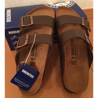 ビルケンシュトック(BIRKENSTOCK)のビルケンシュトック　アリゾナ　ダークブラウン　42 ナロー幅(サンダル)