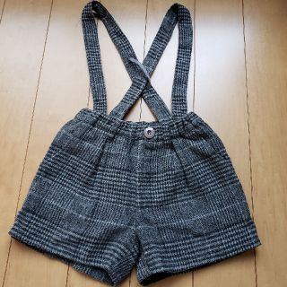 グローバルワーク(GLOBAL WORK)のショートパンツ　グレーチェック柄(パンツ/スパッツ)