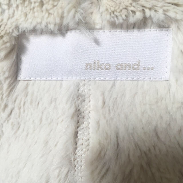 niko and...(ニコアンド)のフェイクムートンコート レディースのジャケット/アウター(その他)の商品写真