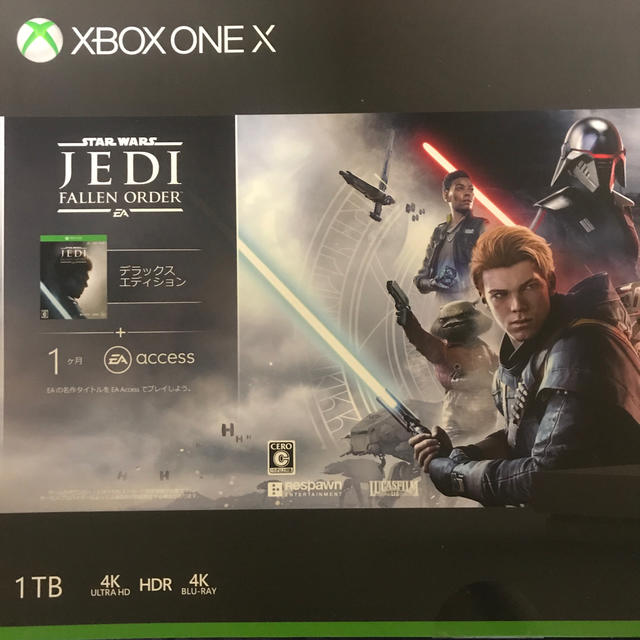 Xbox One X 1TB スターウォーズ同梱版 更に！値下げ中エンタメ/ホビー