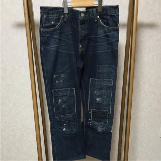 ペーパーデニムアンドクロス(Paper Denim & Croth)のpaperdenim&cloth 加工デニムパンツ(デニム/ジーンズ)