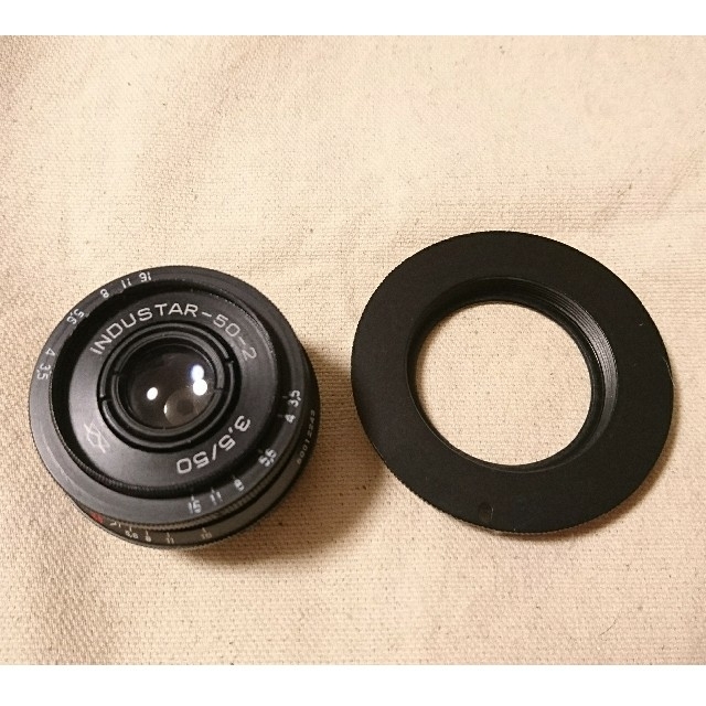 やす様専用　INDUSTAR 50-2　50mm F3.5 スマホ/家電/カメラのカメラ(レンズ(単焦点))の商品写真