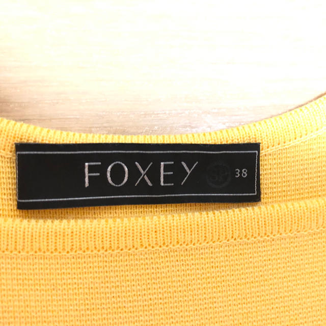 極美品 フォクシー FOXEY ニットコクーンワンピース