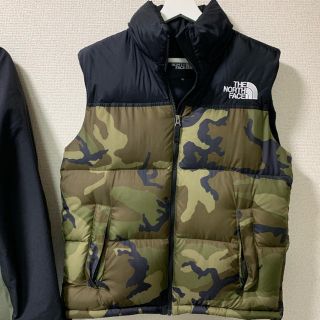 ノースフェイス(THE NORTH FACE) 迷彩 ダウンベスト(メンズ)の通販 57