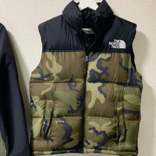 ノースフェイス(THE NORTH FACE) カモフラ ダウンベスト(メンズ)の通販 