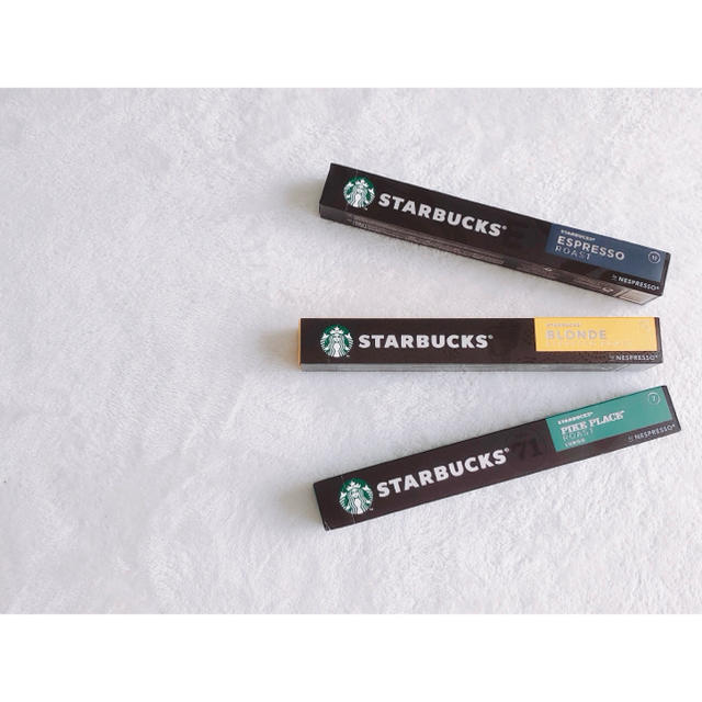 Starbucks Coffee(スターバックスコーヒー)の新品未開封 ネスプレッソ ネスプレッソカプセル スターバックス 食品/飲料/酒の飲料(コーヒー)の商品写真