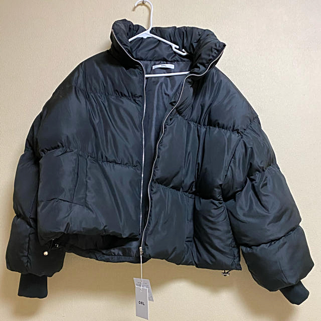 GRL(グレイル)の黒のダウンジャケット レディースのジャケット/アウター(ダウンジャケット)の商品写真