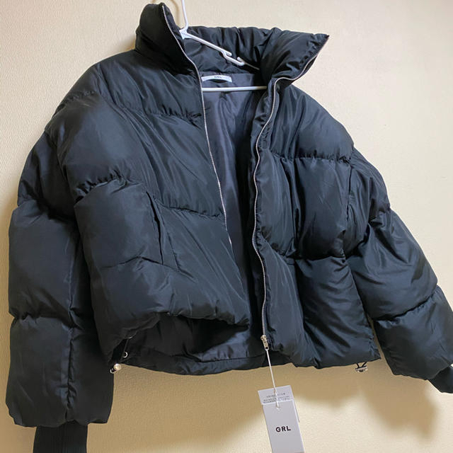GRL(グレイル)の黒のダウンジャケット レディースのジャケット/アウター(ダウンジャケット)の商品写真