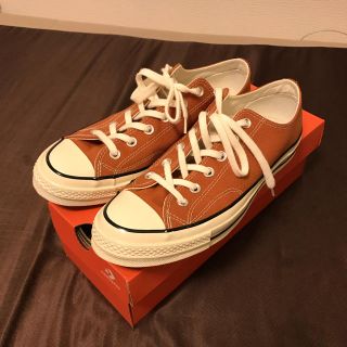 コンバース(CONVERSE)のconverse ct70 オレンジ(スニーカー)