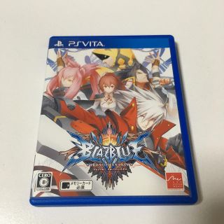 プレイステーションヴィータ(PlayStation Vita)のみっちーうまさん専用　ブレイブルー クロノファンタズマ Vita(携帯用ゲームソフト)