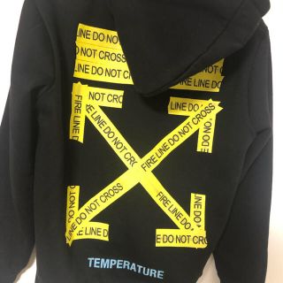 オフホワイト(OFF-WHITE)のoff-white オフホワイト 正規品 パーカー M(パーカー)