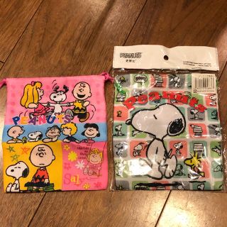 スヌーピー(SNOOPY)のスヌーピー♡巾着2枚セット(その他)