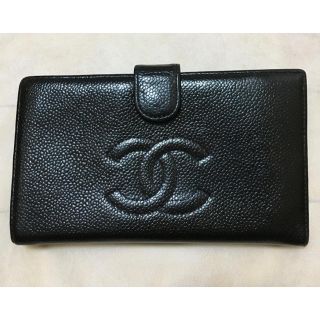 シャネル(CHANEL)のCHANEL シャネル キャビアスキン　財リカラー品(財布)