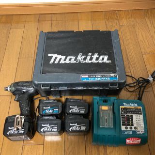 マキタ(Makita)のmakita 充電式インパクトドライバー　14.4vセット(工具/メンテナンス)