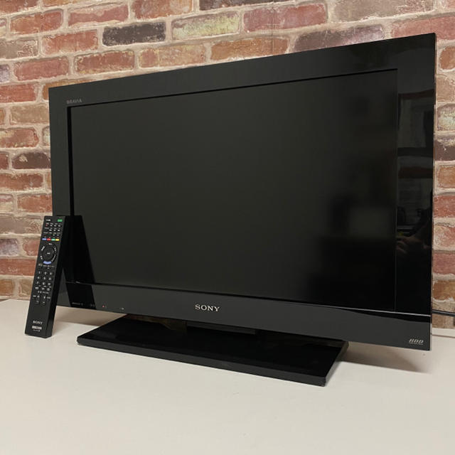 BRAVIA(ブラビア)のSONY BRAVIA 26型 ハイビジョン液晶テレビ HDD内蔵 録画機能 スマホ/家電/カメラのテレビ/映像機器(テレビ)の商品写真