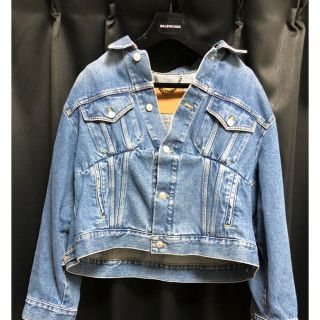 バレンシアガ(Balenciaga)のバレンシアガ スウィングデニムジャケット34(Gジャン/デニムジャケット)