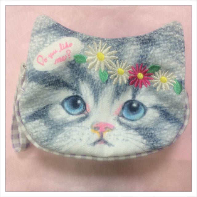 SWIMMER(スイマー)の♡。SWIMMER 猫ちゃんポーチ レディースのファッション小物(ポーチ)の商品写真