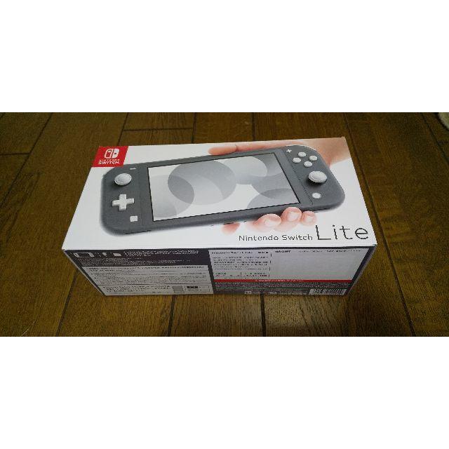 新品　Nintendo Switch Lite グレー