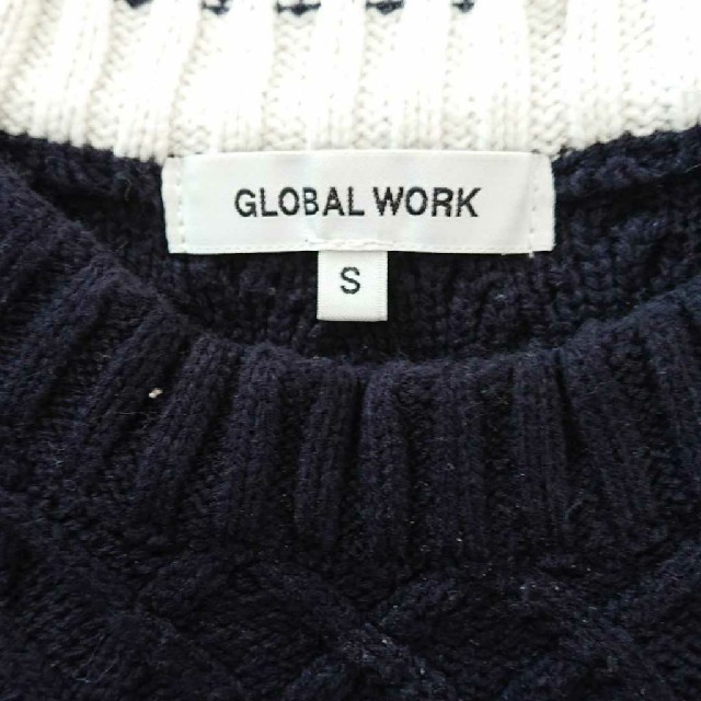 GLOBAL WORK(グローバルワーク)のグローバルワーク ボーダーニット メンズのトップス(ニット/セーター)の商品写真