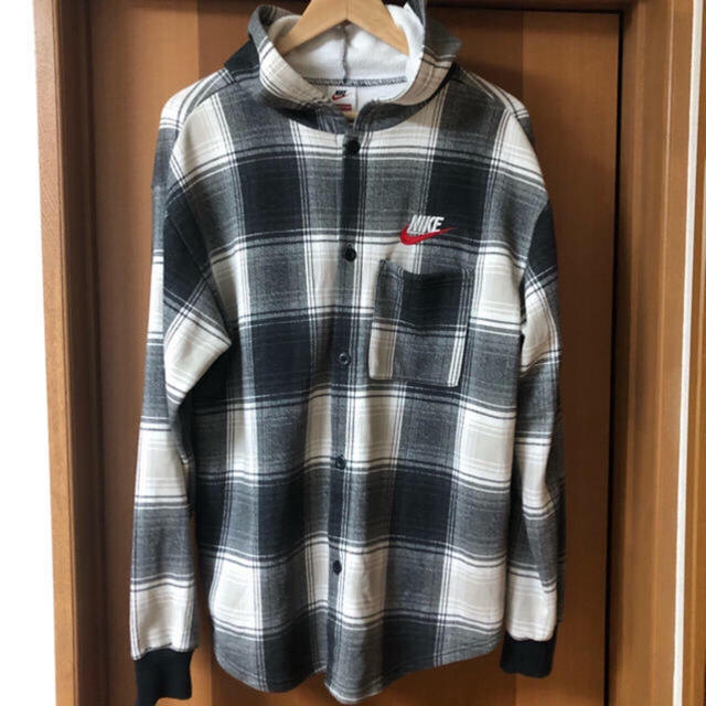 Supreme(シュプリーム)のsupreme nike plaid hooded sweatshirt メンズのトップス(パーカー)の商品写真