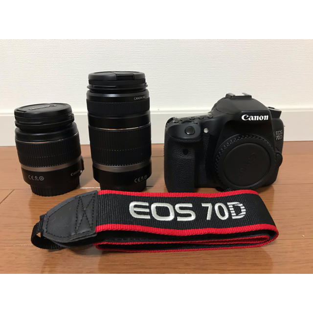 Canon EOS 70D ダブルズームレンズ美品 キヤノン - www.sorbillomenu.com