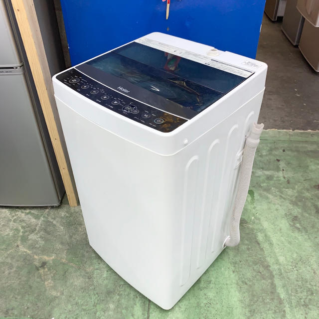 Haier(ハイアール)の⭐️Haier⭐️全自動洗濯機　2018年 4.5kg 大阪市近郊配送無料 スマホ/家電/カメラの生活家電(洗濯機)の商品写真