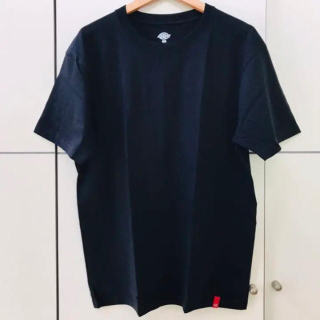 Dickies(ディッキーズ)のDickies ディッキーズ Tシャツ XL 無地 ブラック 正規品 メンズのトップス(Tシャツ/カットソー(半袖/袖なし))の商品写真