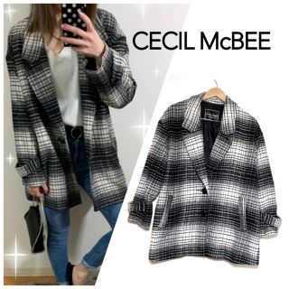 セシルマクビー(CECIL McBEE)のチェスターコート ロングコート ZARA ENVYM GYDA MURUA(チェスターコート)