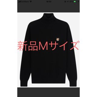 メゾンキツネ(MAISON KITSUNE')の★新品、未使用★ 新作 メゾンキツネ タートルネック　Mサイズ(ニット/セーター)