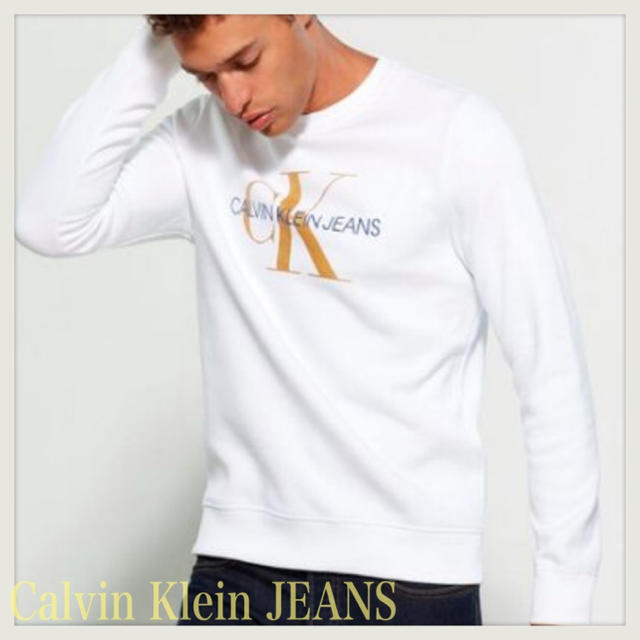 Calvin Klein(カルバンクライン)の【品薄★USサイズMラスト1点 】カルバンクライン トレーナー メンズのトップス(スウェット)の商品写真