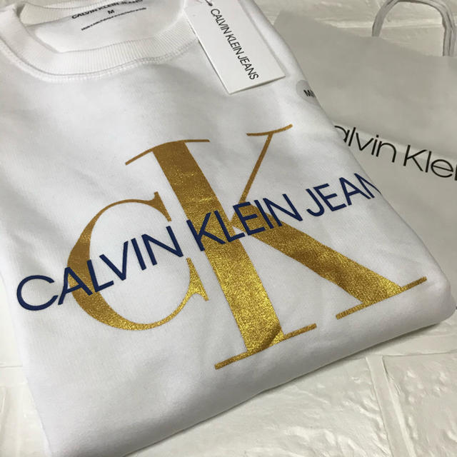 Calvin Klein(カルバンクライン)の【品薄★USサイズMラスト1点 】カルバンクライン トレーナー メンズのトップス(スウェット)の商品写真