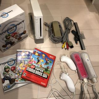 ウィー(Wii)のニンテンドー　wii セット(家庭用ゲーム機本体)