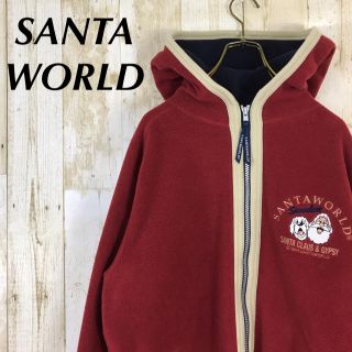 キャプテンサンタ(CAPTAIN SANTA)のSANTAWORLD サンタワールド フリース パーカー 刺繍ロゴ(パーカー)